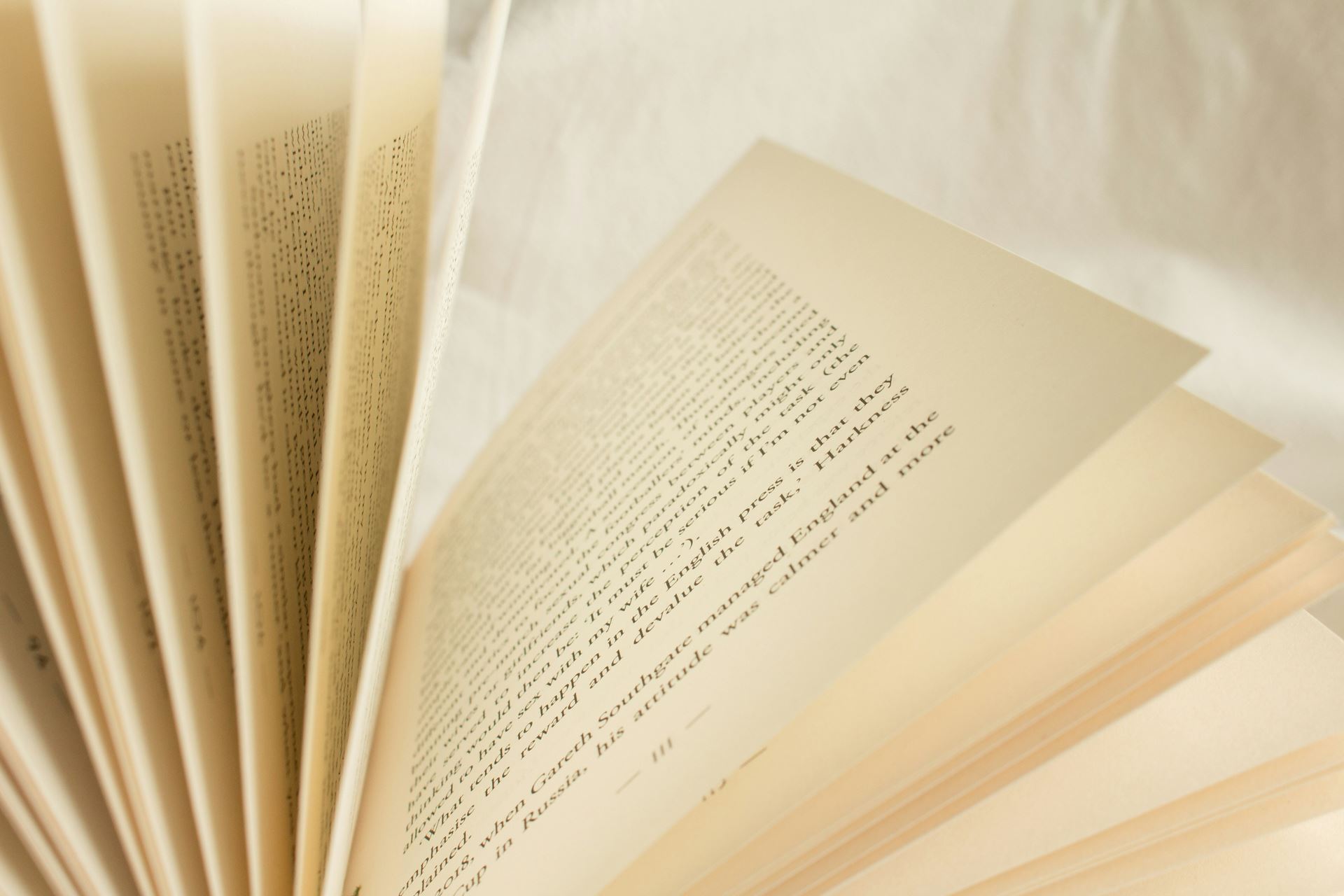 Book pages